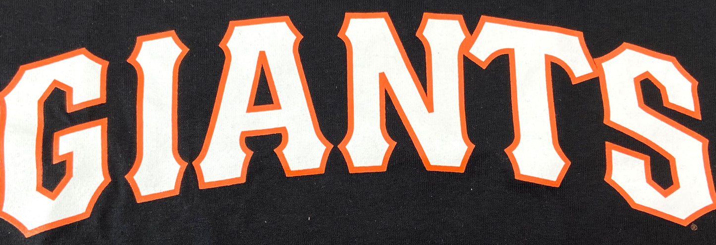 San Francisco Giants 2013 MLB Adult XL Black Button T-Shirt by Majestic