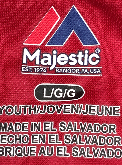 Los Angeles Angels 2015 MLB Youth Lg. Cool Base Red T-Shirt by Majestic