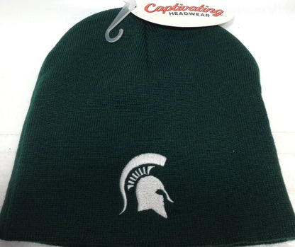 Michigan State Spartans NCAA 2017 Team Color Knit Beanie by Captivating Headwear