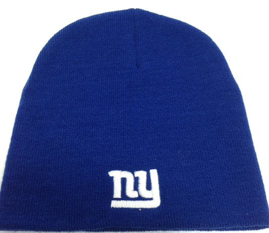 New York Giants Team Color NFL 2014 Cuffless Beanie by NFL Team Apparel