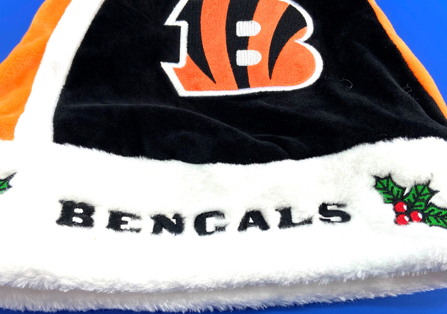 Cincinnati Bengals NFL Fleece Santa Hat by Forever Collectibles