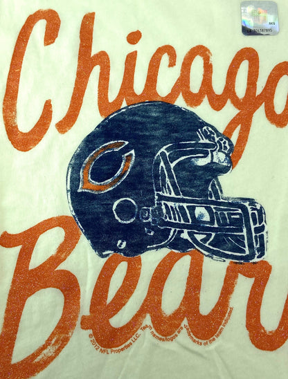 Chicago Bears NFL 2012 Girls XL (12) "Glitter" Cotton T-Shirt by Junk Food