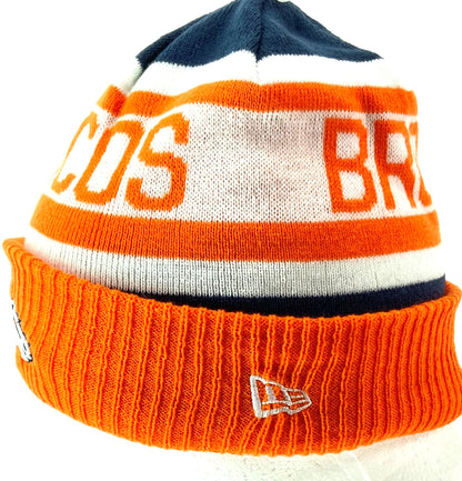 Denver Broncos NFL Biggest Fan 2.0 Knit Beanie Hat By New Era