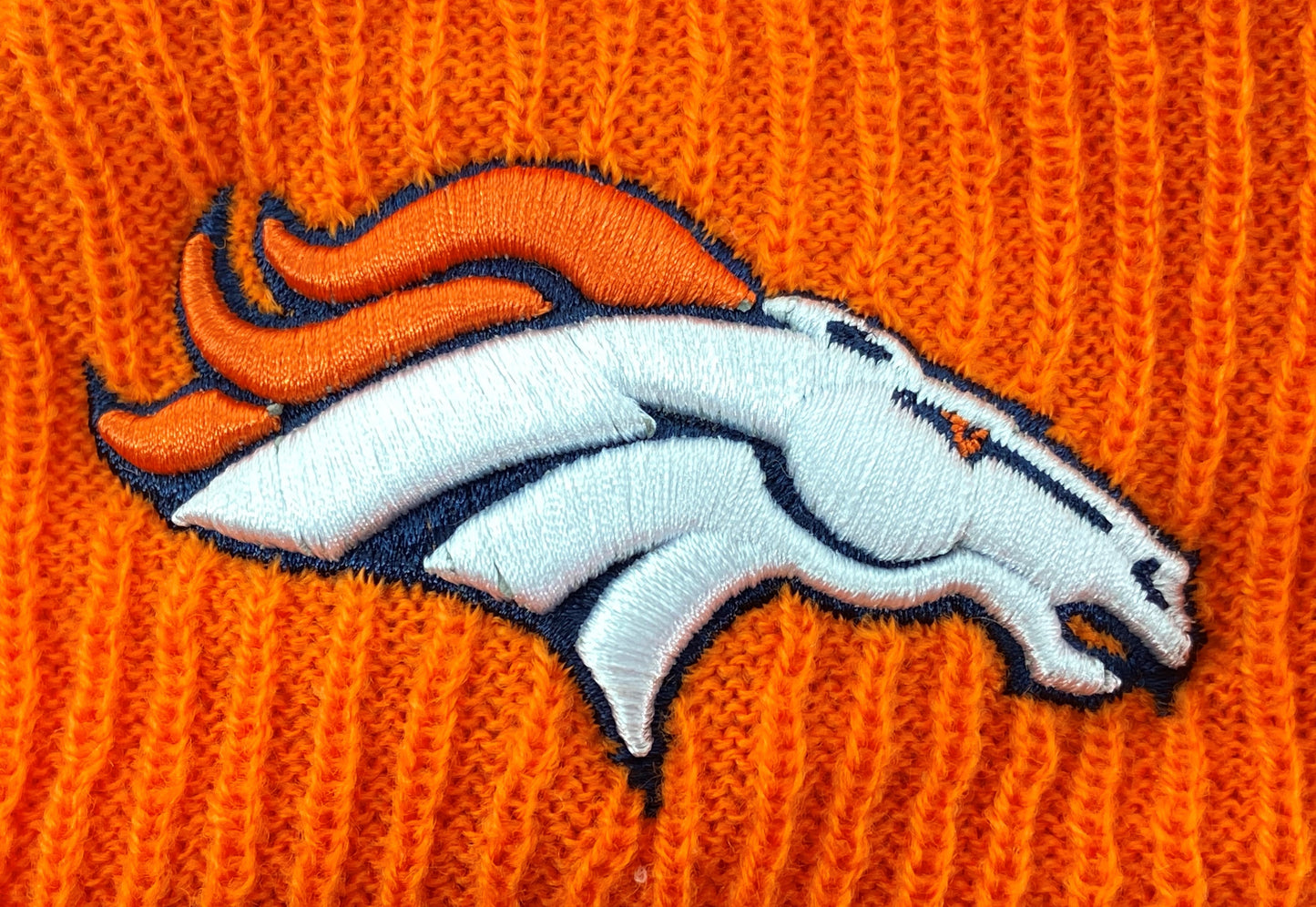 Denver Broncos NFL Biggest Fan 2.0 Knit Beanie Hat By New Era