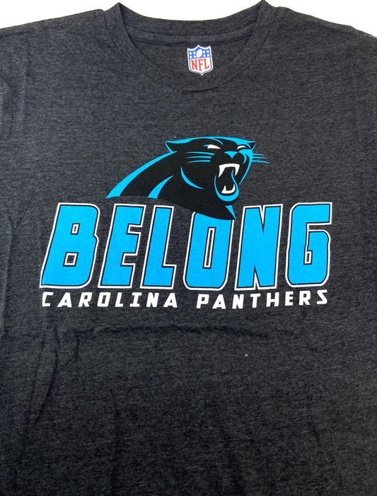 Carolina Panthers NFL Championship Tri-Blend "Belong" T- Shirt by NFL Team Apparel