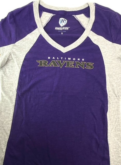 Baltimore Ravens NFL Women's Sideline T-Shirt by Hands High