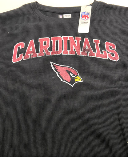 Arizona Cardinals NFL Men's Black Thermal LS Shirt by NFL Team Apparel