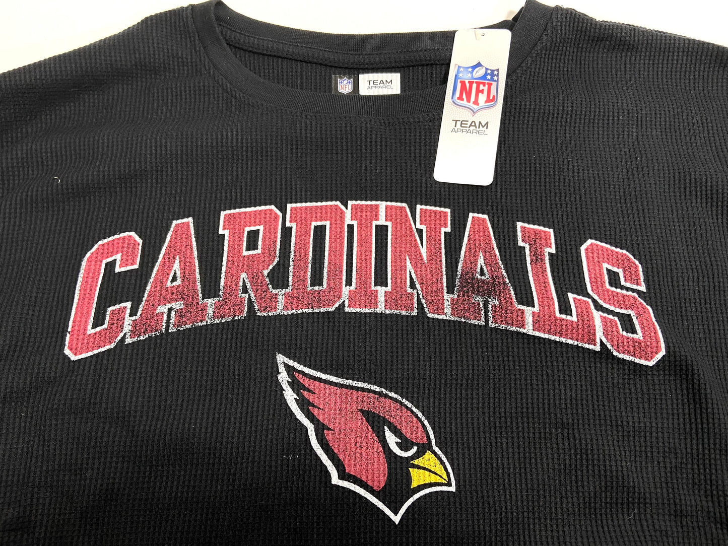 Arizona Cardinals NFL Men's Black Thermal LS Shirt by NFL Team Apparel