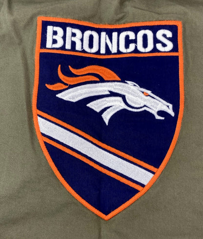 Denver Broncos NFL Women's Military Field Shirt by Little Earth Productions