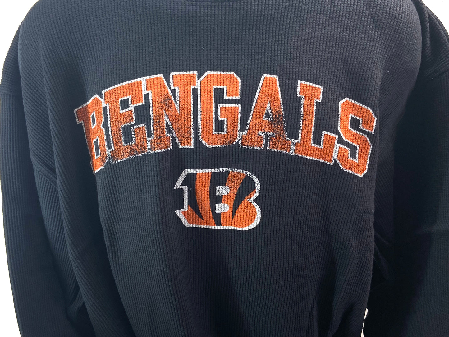 Cincinnati Bengals NFL Black Thermal Shirt Big and Tall by Majestic B&T