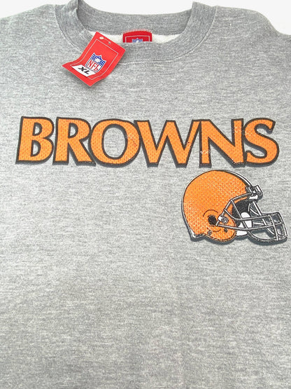 Cleveland Browns NFL 1999 Vintage Gray Sweatshirt Size XL by NFL/VF Imagewear