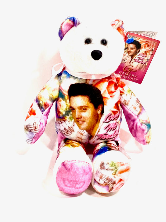 Elvis Presley 2007 "Love Me Tender" (1956) 9" Teddy Bear by Limited Treasures