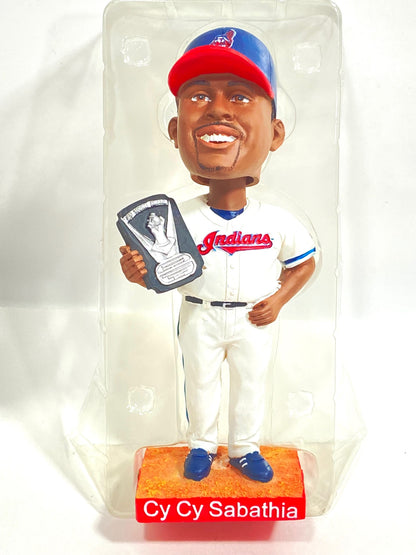 CC Sabathia 2008 Cleveland MLB Cy Young Bobblehead (Used) by Bensusson Deutsch & Associates