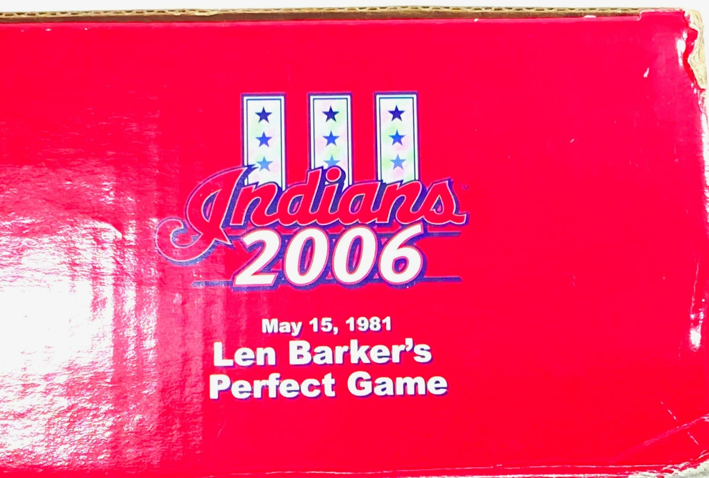 Len Barker/Rick Manning 2006 Cleveland Indians MLB "Perfection" Figurine (Used) by Image Works