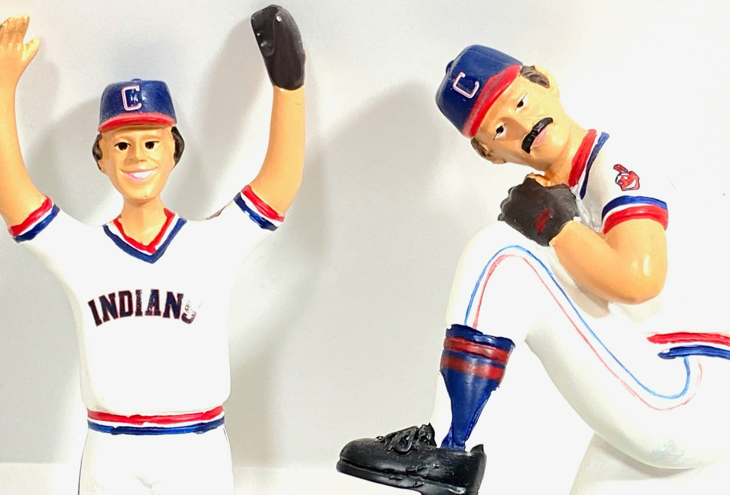 Len Barker/Rick Manning 2006 Cleveland Indians MLB "Perfection" Figurine (Used) by Image Works