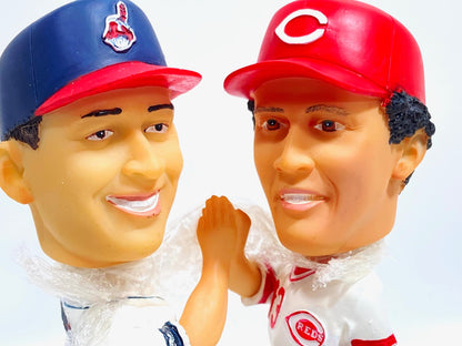 Omar Vizquel/ Dave Concepcion 2004 MLB Dual Bobblehead (Used) by BD&A