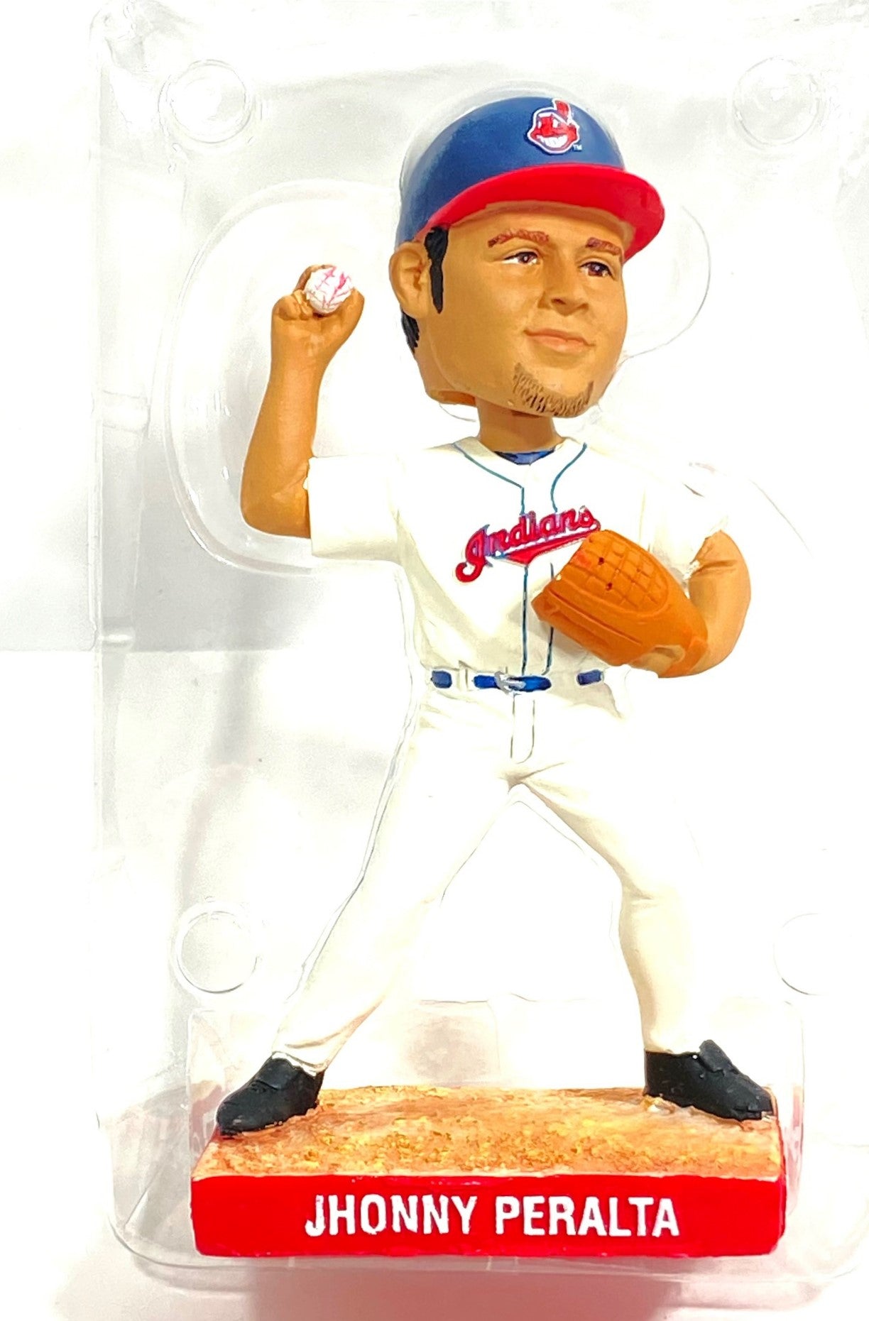 Jhonny Peralta 2008 MLB Cleveland Indians MLB Bobblehead (Used) by BD&A