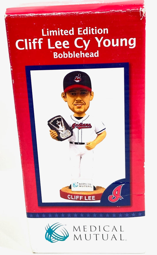 Cliff Lee 2009 MLB Cleveland Indians Cy Young Bobblehead (Used) by BD&A