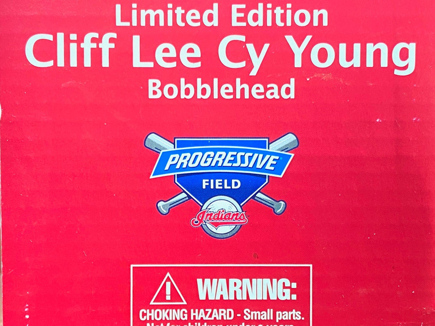 Cliff Lee 2009 MLB Cleveland Indians Cy Young Bobblehead (Used) by BD&A