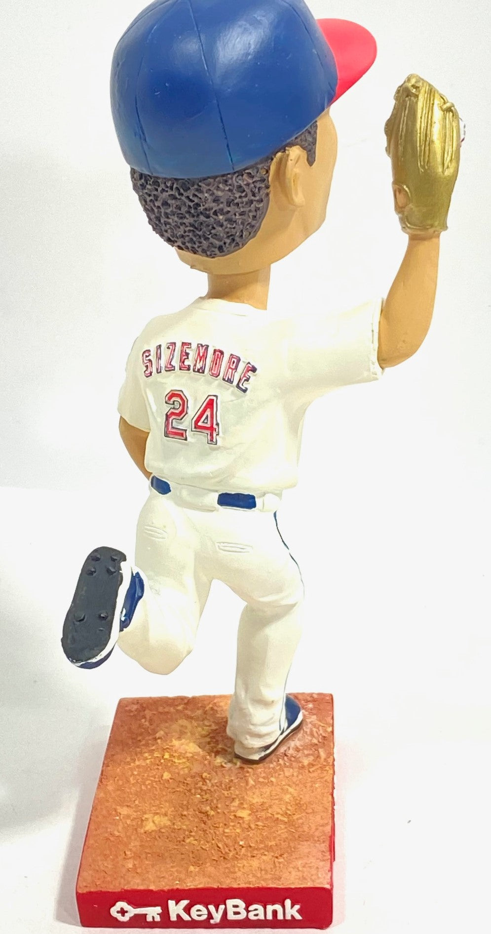 Grady Sizemore 2007 MLB Cleveland Indians Gold Glove Mini-Bobblehead (Used) by BD&A