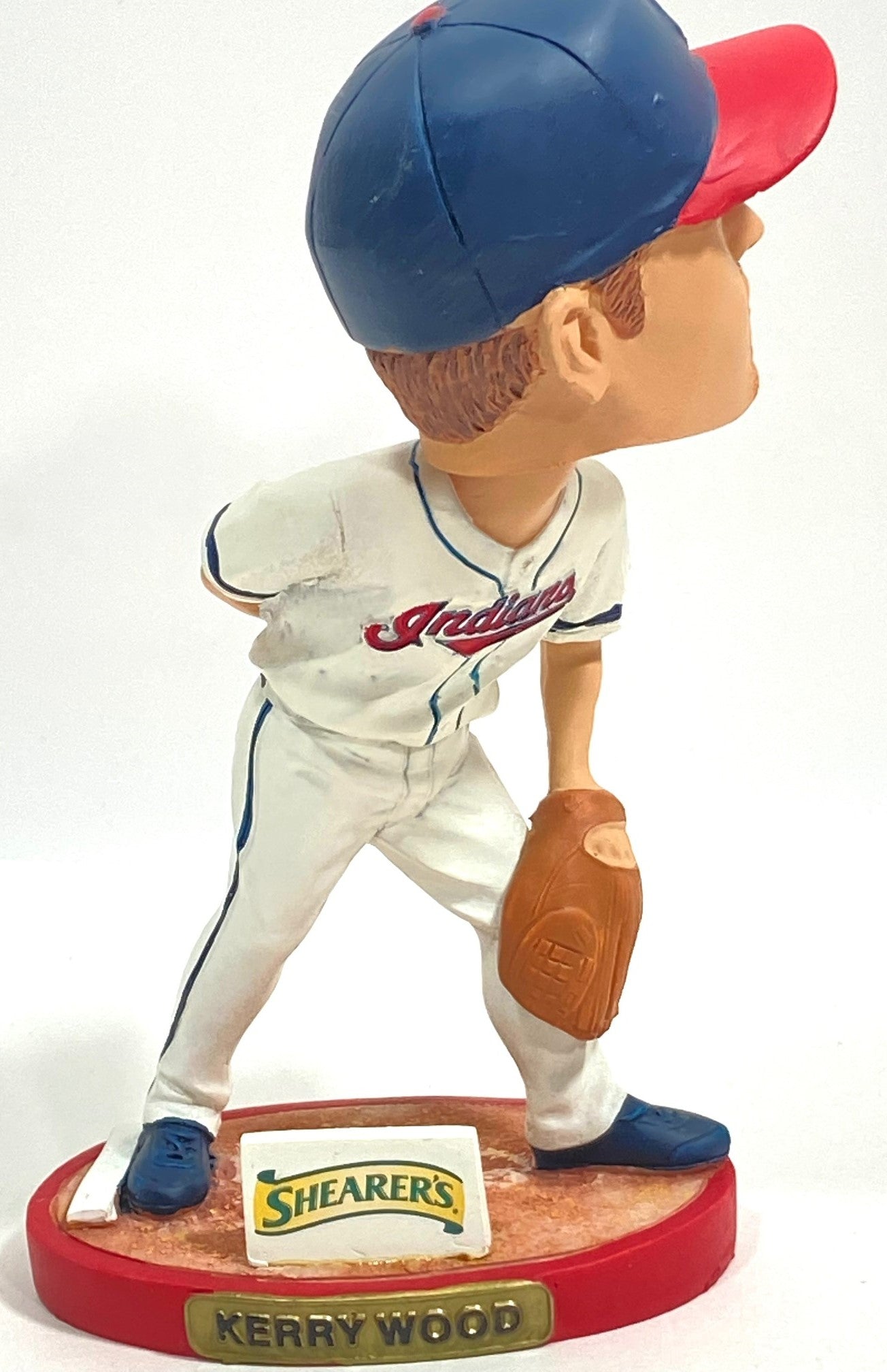 Kerry Wood 2009 MLB Cleveland Indians Mini-Bobblehead (Used) by BD&A