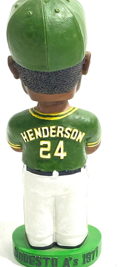 Rickey Henderson #949 Modesto Athletics 2002 Bobblehead Used by Alexander Global Promotions