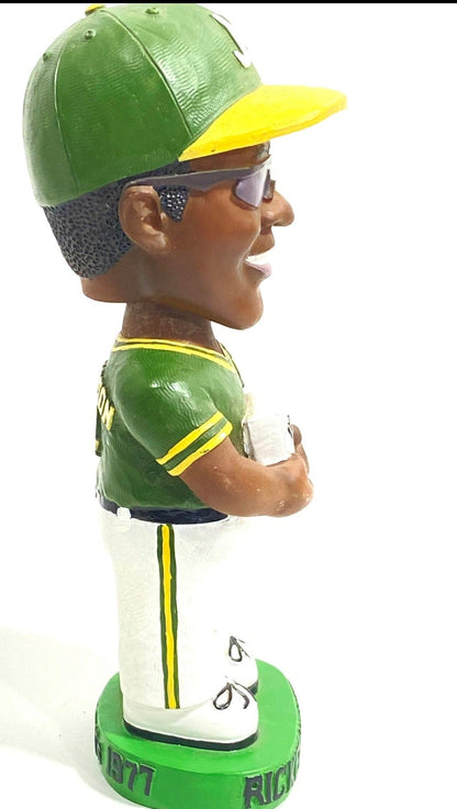 Rickey Henderson #949 Modesto Athletics 2002 Bobblehead Used by Alexander Global Promotions