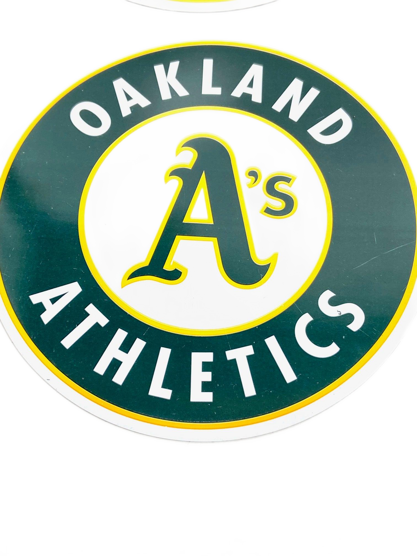 Oakland A's 5 3/4" Coaster Set (4) Used By Unknown