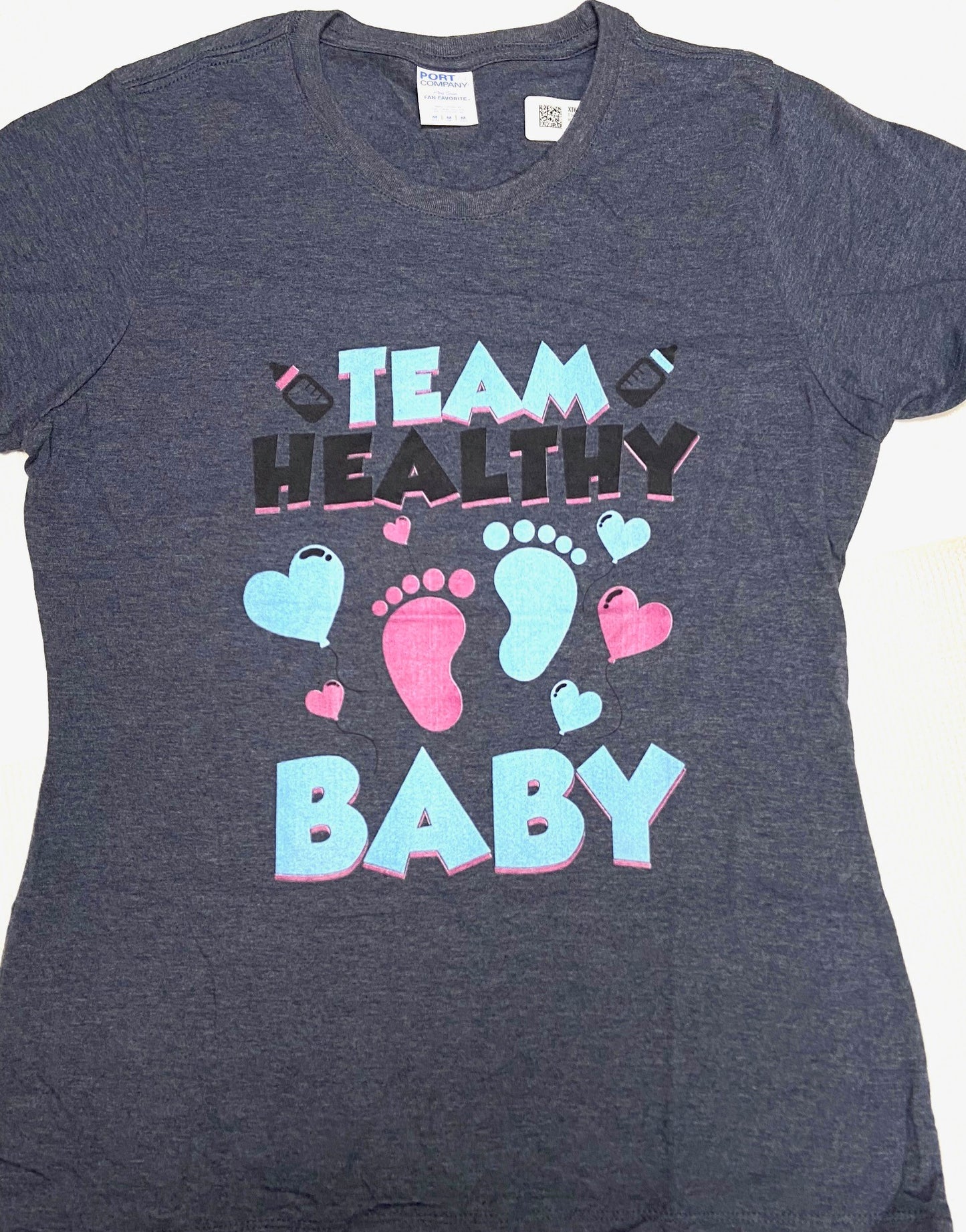 Team Healthy Baby 2020 Women's Medium Gray T-Shirt by Unknown