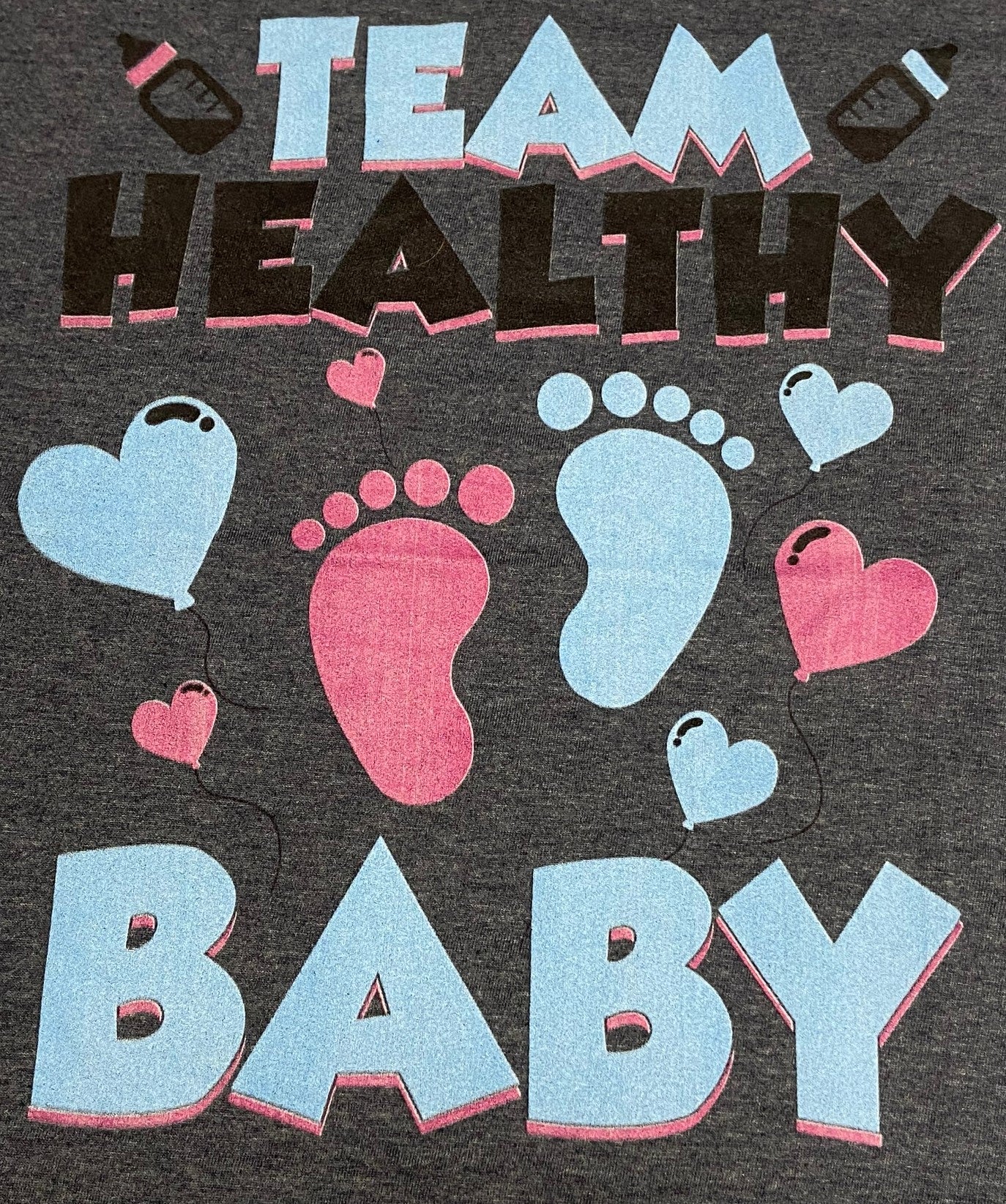 Team Healthy Baby 2020 Women's Medium Gray T-Shirt by Unknown