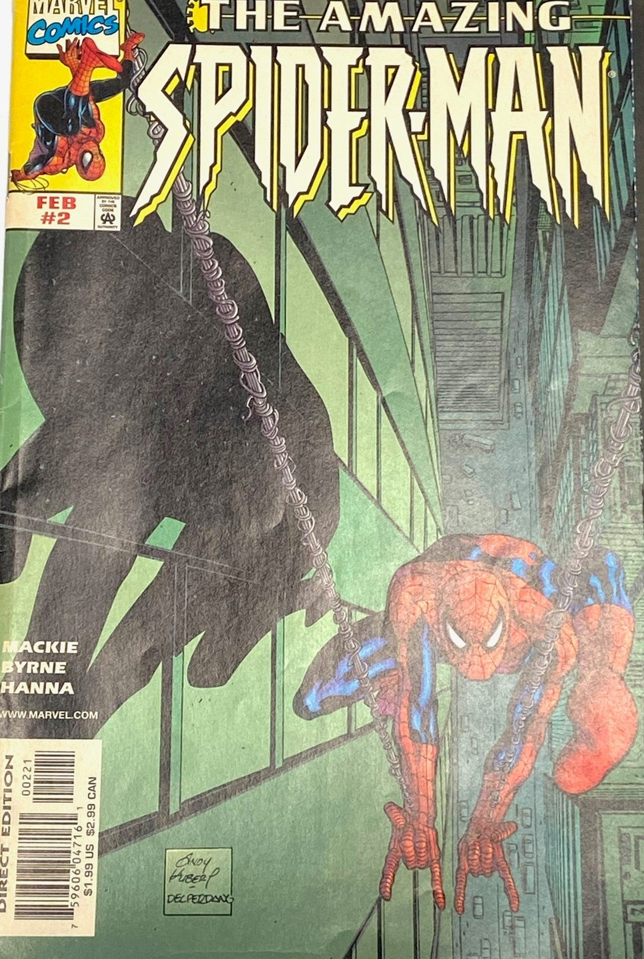 The Amazing Spiderman Vol. 2 #2 February 1999 by Marvel Comics