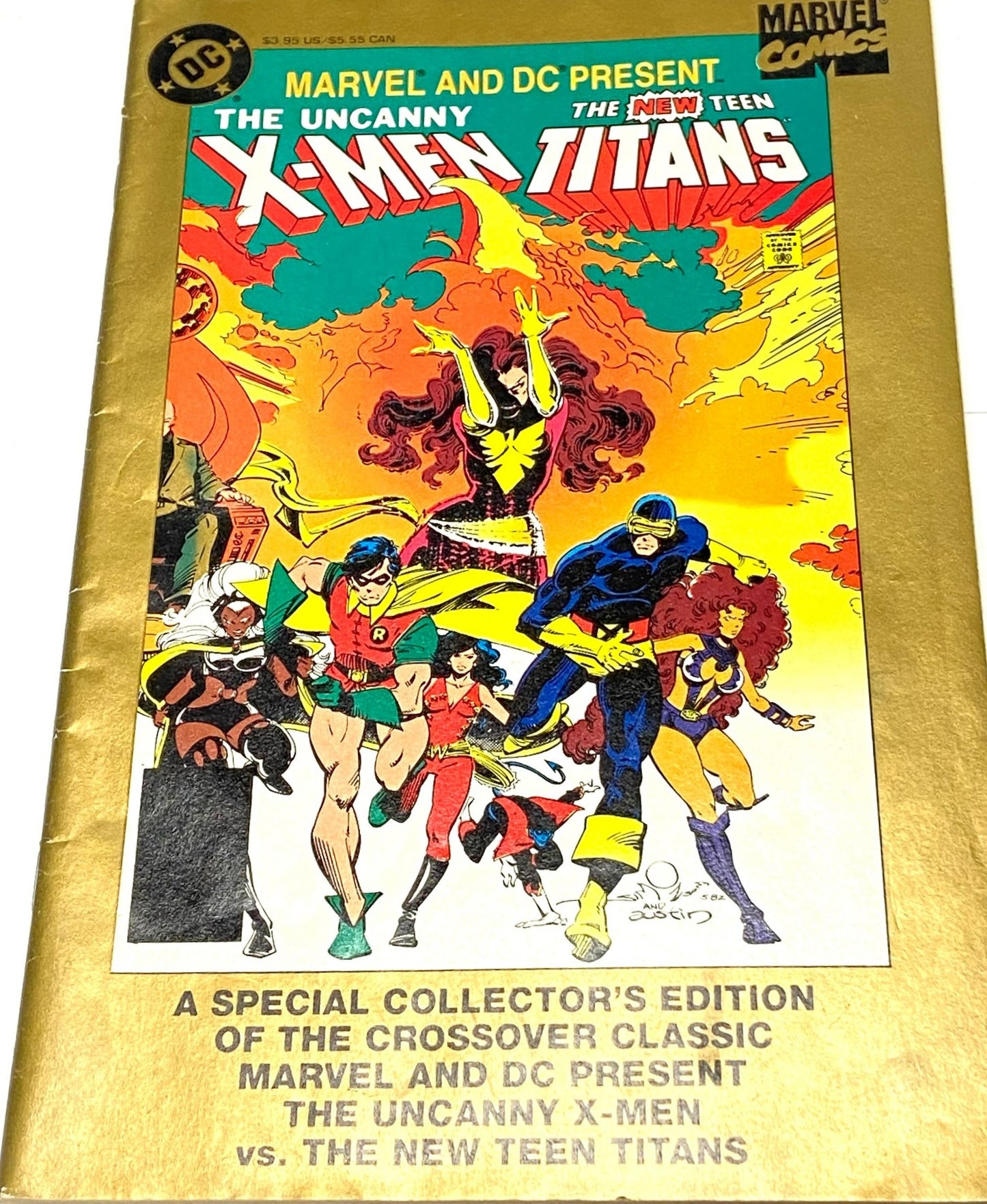 X-Men Versus Teen Titans Collectors Edition Fall 1995 by Marvel/DC Comics