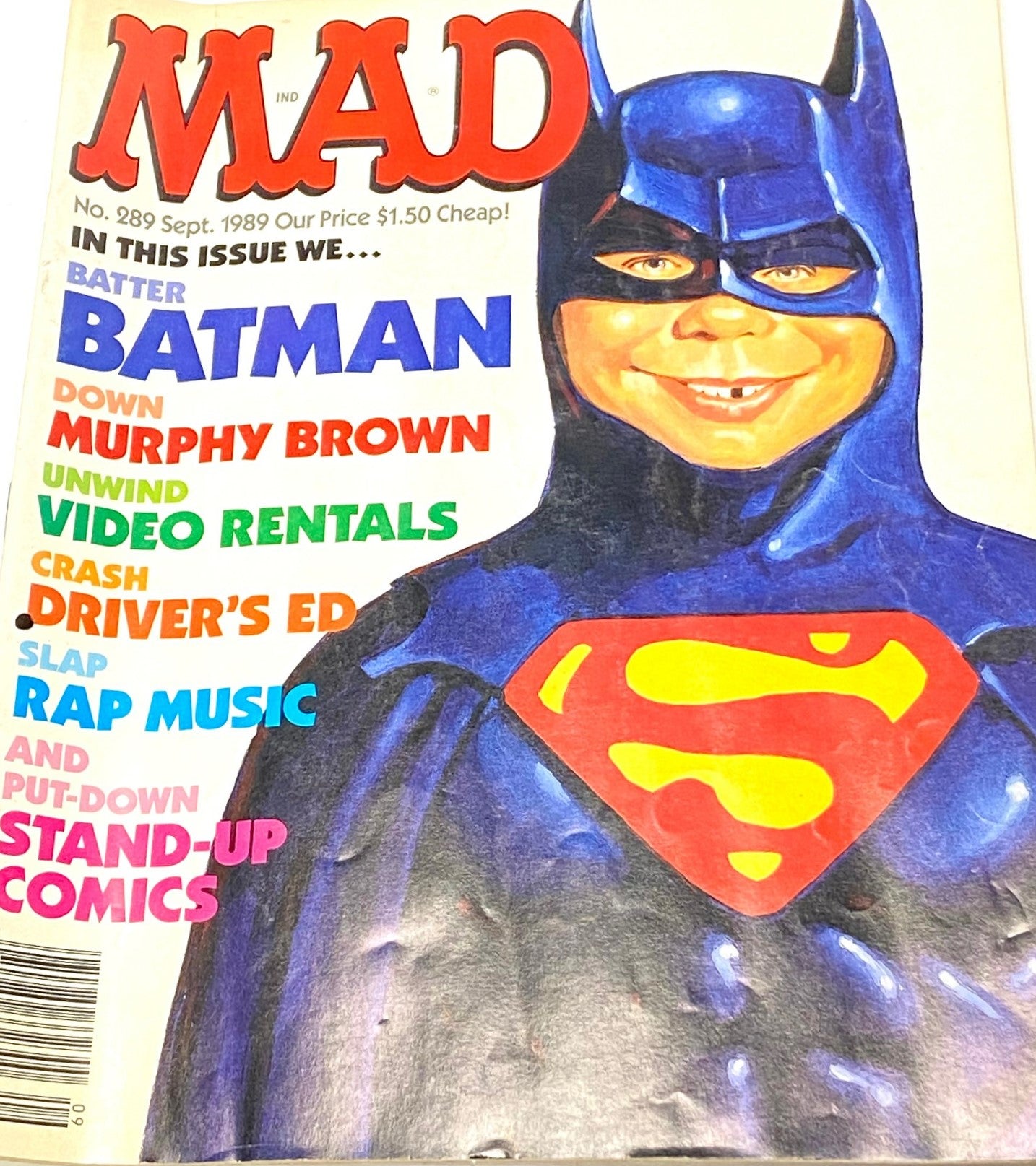 Mad Magazine #289 September 1989 by E.C. Publications