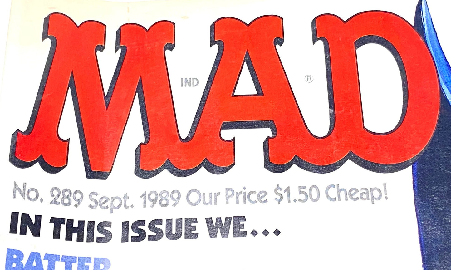 Mad Magazine #289 September 1989 by E.C. Publications