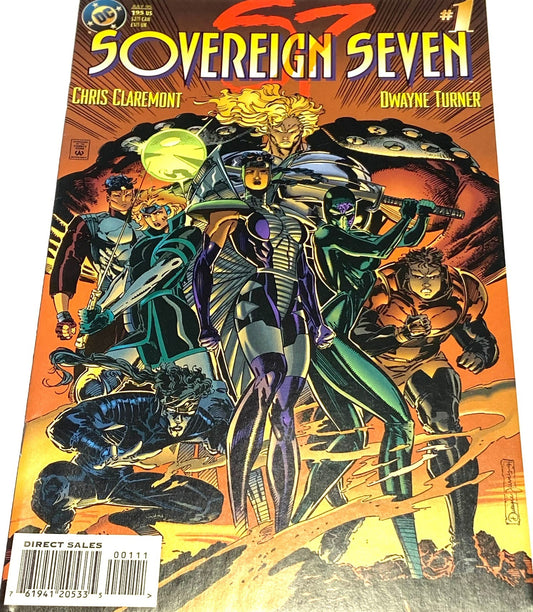 Sovereign Seven #1 July 1995 by DC Comics