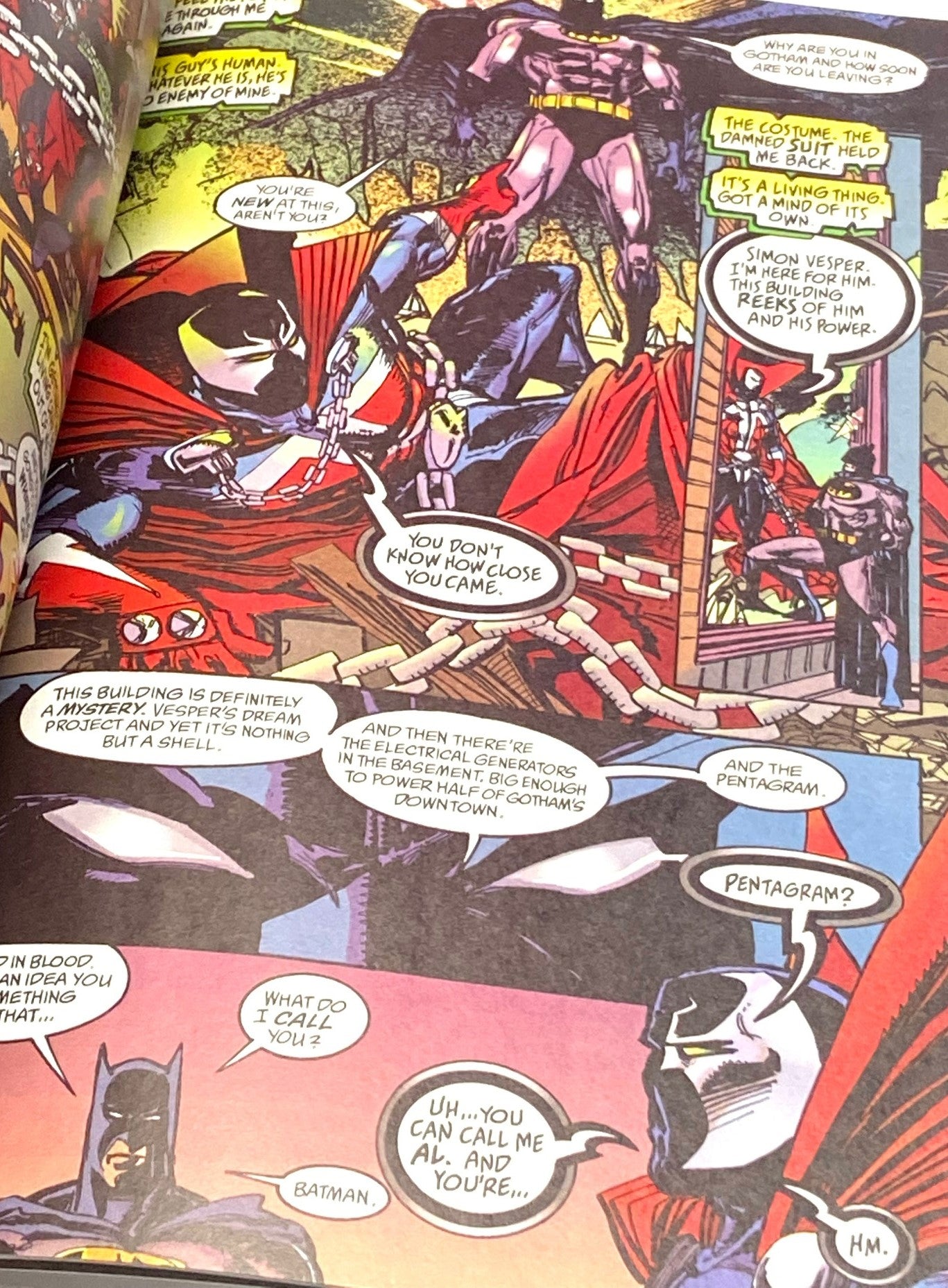 Batman/Spawn "War Devil" (First in Series) 1994 by DC Comics