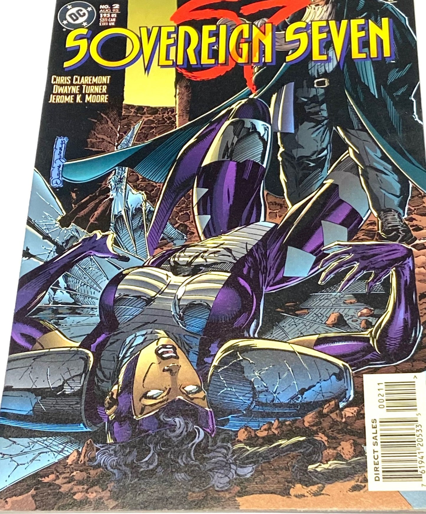 Sovereign Seven #2 August 1995 by DC Comics