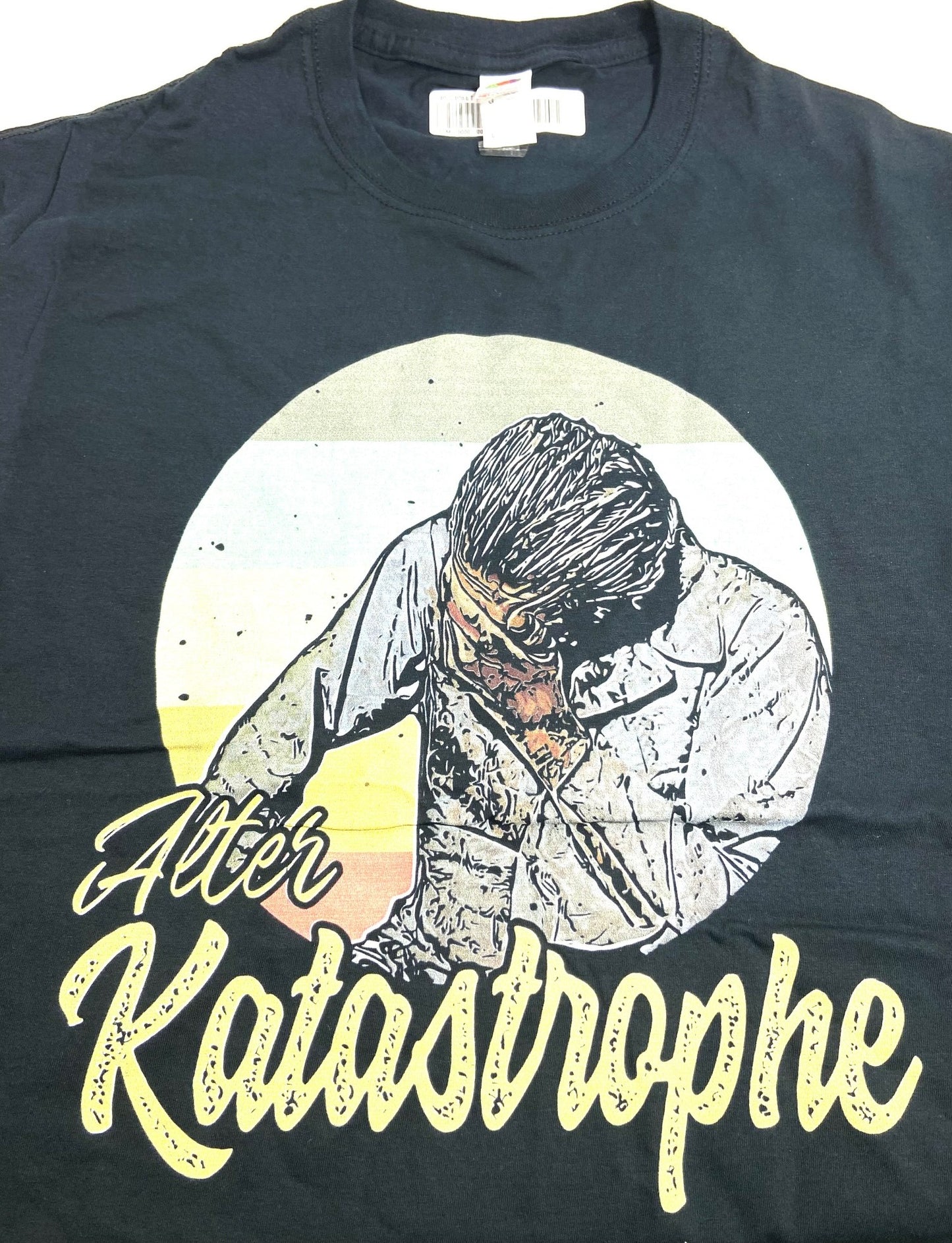 Alter Katastrophe -- Adult Black Large T-Shirt by Unknown