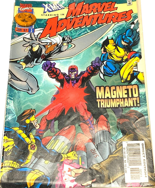 Marvel Adventures (featuring X-Men) Vol 1 #3 June 1997 by Marvel Comics