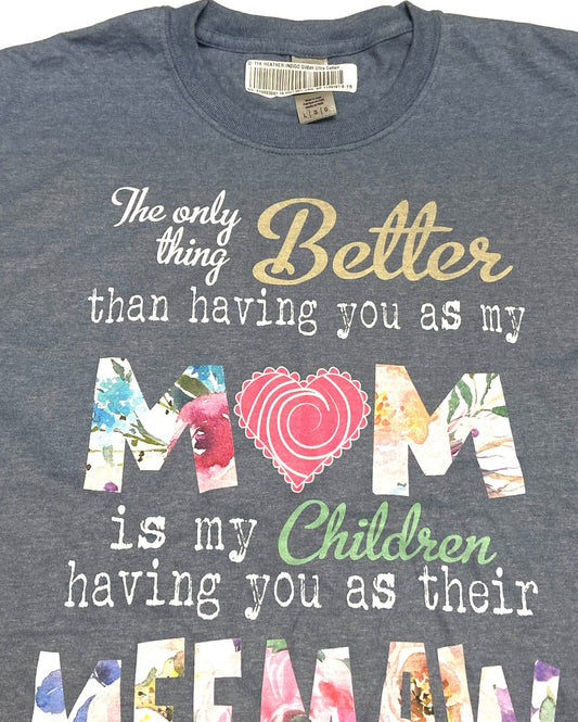 "The Only Thing Better..." Adult Black Large T-Shirt by Unknown