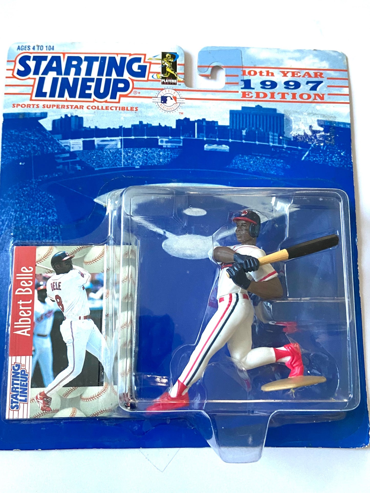 Albert Belle 1997 Cleveland MLB Starting Lineup Figure by Kenner