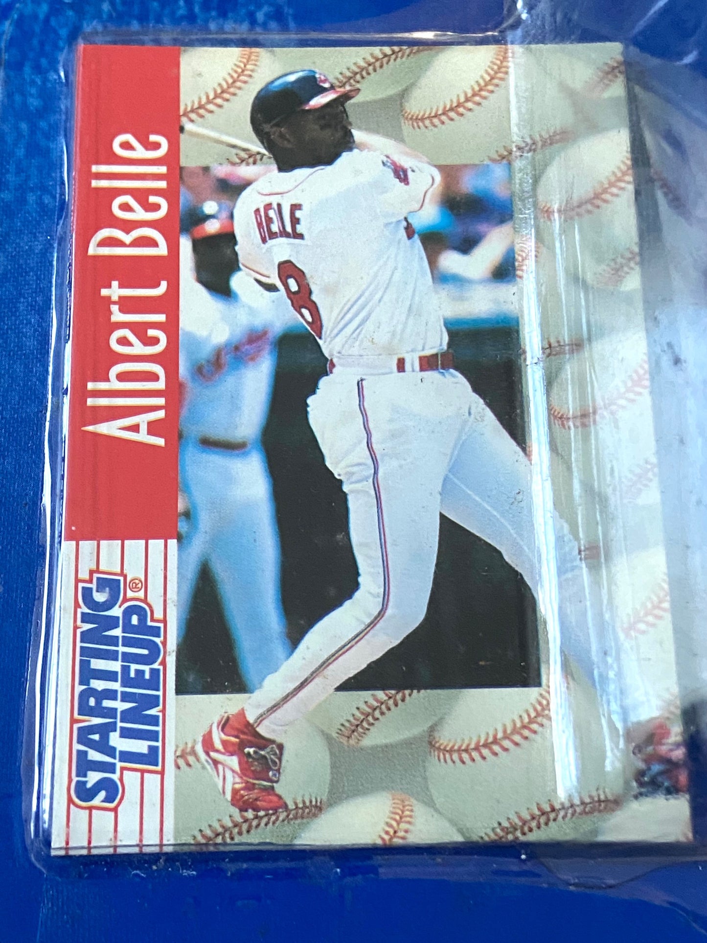 Albert Belle 1997 Cleveland MLB Starting Lineup Figure by Kenner