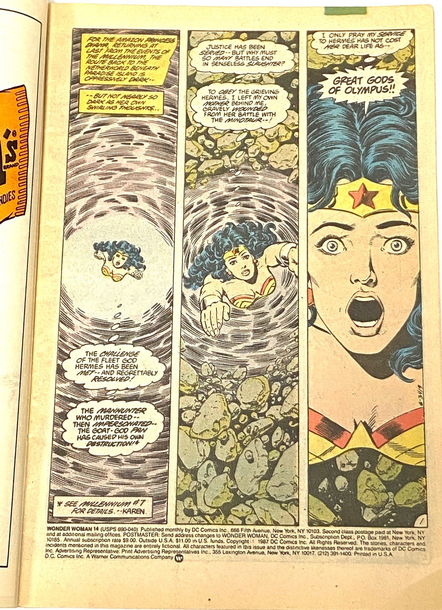 Wonder Woman  Vol. 2 #14 March 1988 by DC Comics