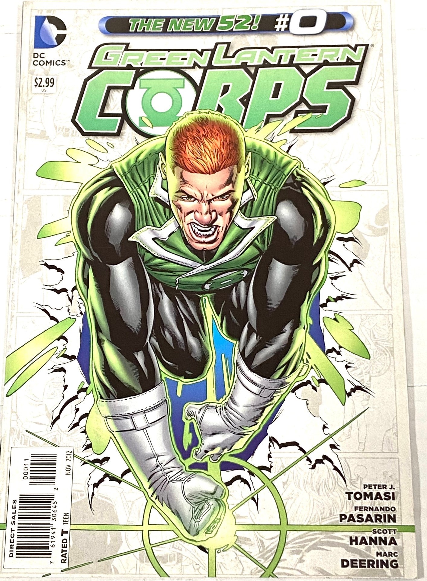 Green Lantern Corps: The New 52! Issue # 0 by DC Comics