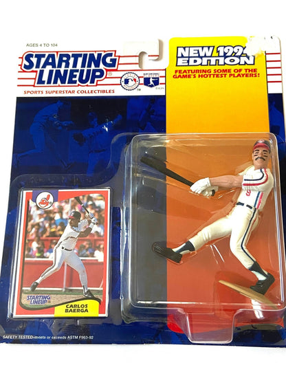 Carlos Baerga 1994 Cleveland Indians MLB Starting Lineup Figurine by Kenner