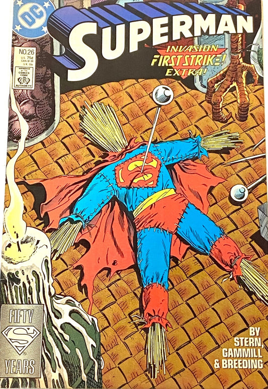 Superman: Invasion First Strike Extra 1988 Issue # 26 by DC Comics