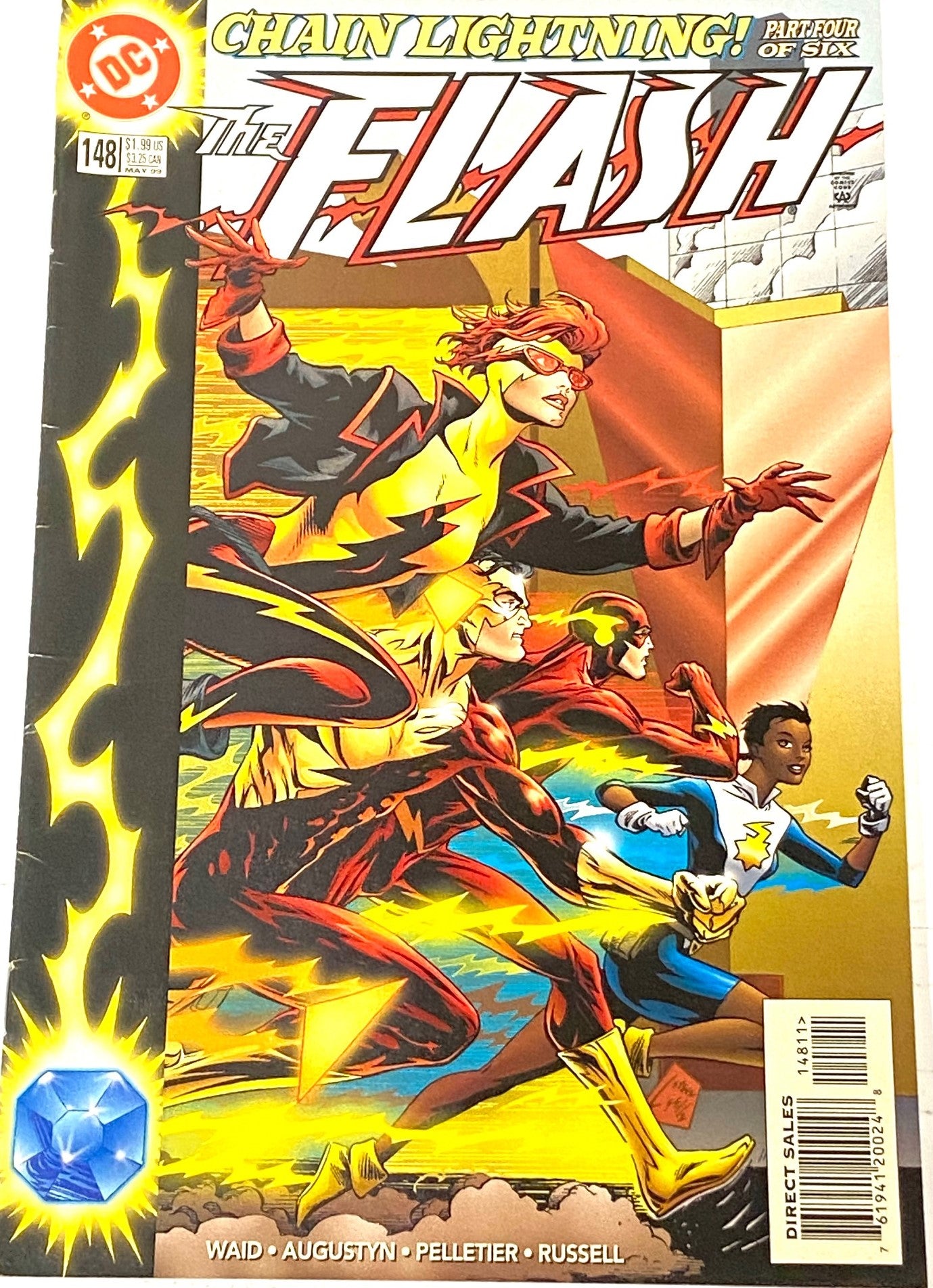 The Flash: Chain Lightning #148 May 1999 by DC Comics