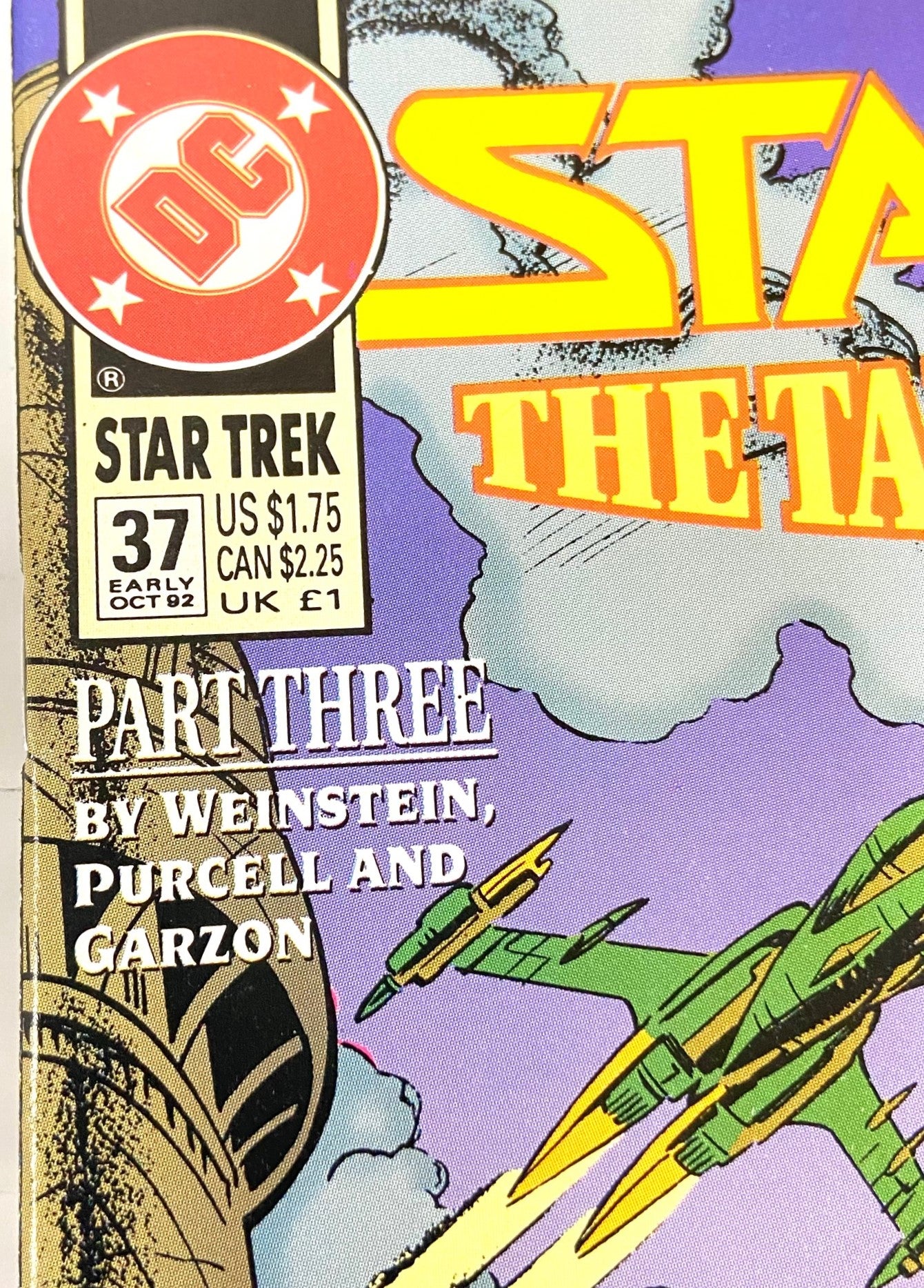 Star Trek: The Tabukan Syndrome Issue #37 October 1992 by DC Comics