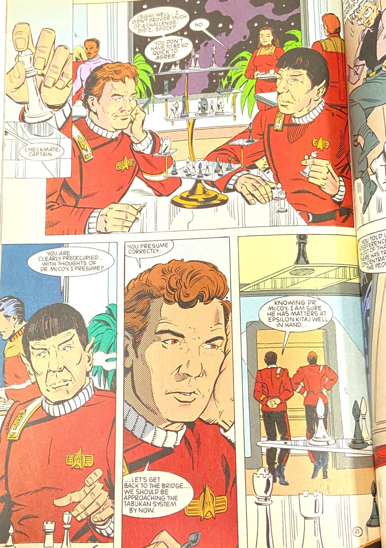 Star Trek: The Tabukan Syndrome Issue #37 October 1992 by DC Comics