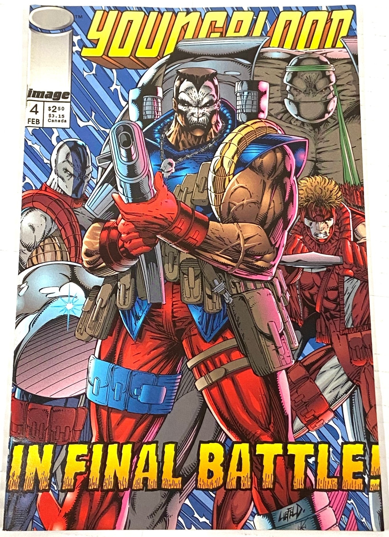 Youngblood: "In Final Battle" February 1993 Issue #4 by Image Comics